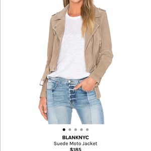 Blanknyc moto leather jacket